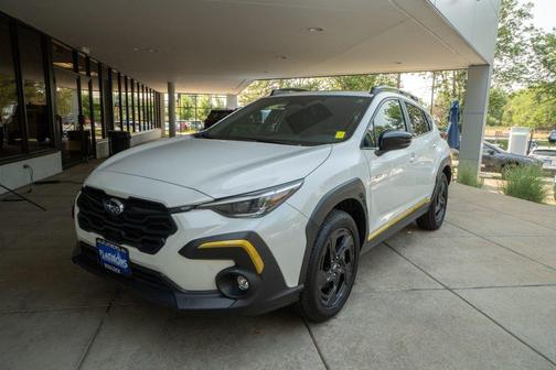 Crystal White Pearl 2025 Subaru Crosstrek Sport