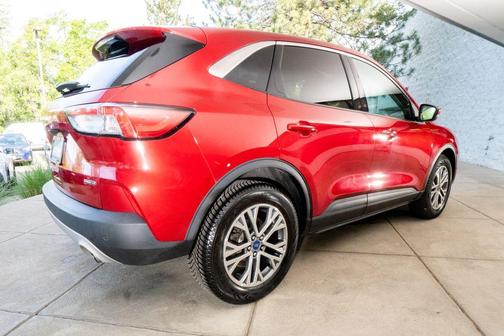 Red Metallic 2022 Ford Escape SEL