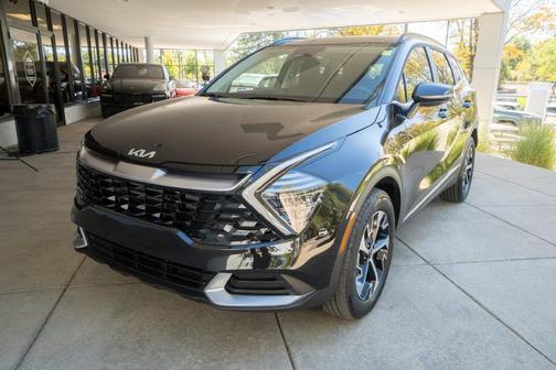 Fusion Orange 2024 Kia Sportage Hybrid EX