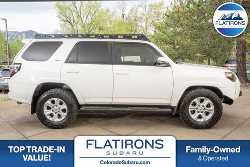 Super White 2016 Toyota 4Runner SR5 Premium