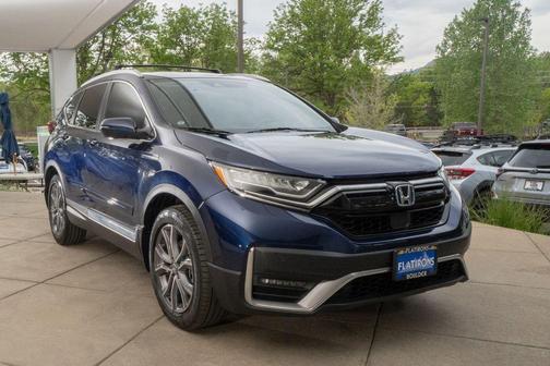 Blue 2022 Honda CR-V Hybrid Touring