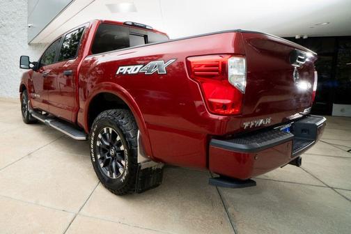Red 2019 Nissan Titan PRO-4X