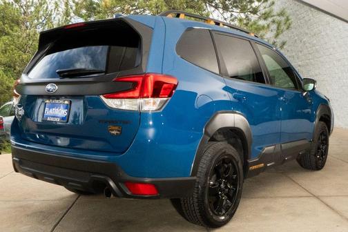 Geyser Blue 2022 Subaru Forester Wilderness