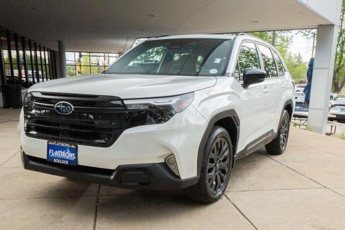 Crystal White Pearl 2026 Subaru Forester Sport
