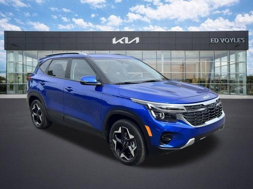 Neptune Blue 2025 Kia Seltos S