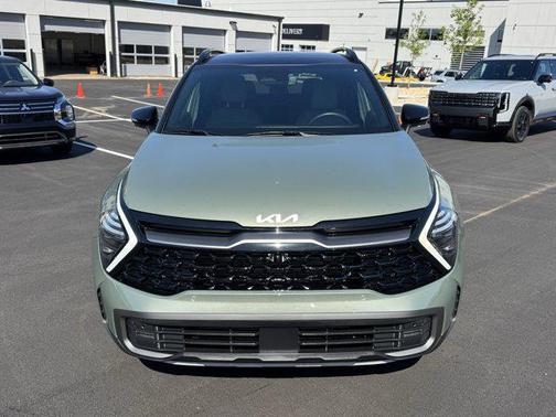 Jungle Green/Ebony Black Roof 2024 Kia Sportage X-Pro Prestige