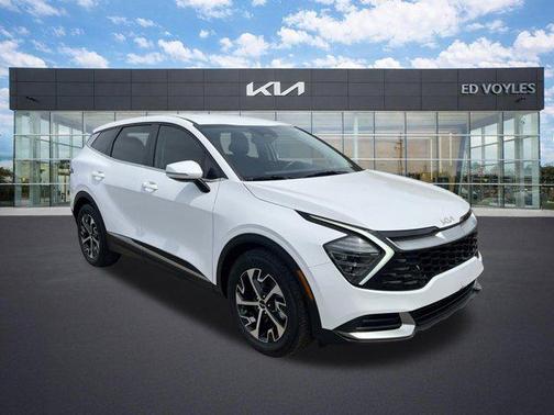 Glacial White Pearl 2025 Kia Sportage EX