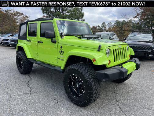 2012 Jeep Wrangler Unlimited Sahara