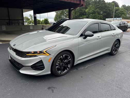 Wolf Gray 2021 Kia K5 GT-Line