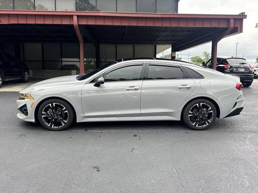 Wolf Gray 2021 Kia K5 GT-Line