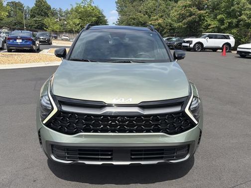 Jungle Green/Ebony Black Roof 2023 Kia Sportage SX-Prestige
