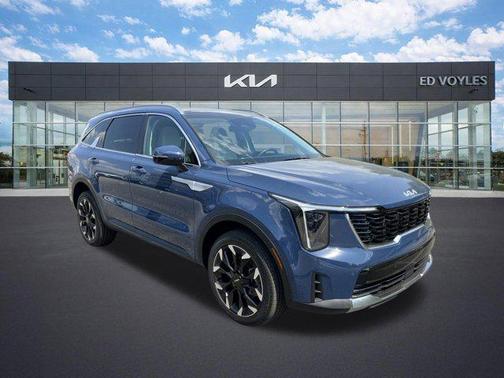 Midnight Lake Blue 2025 Kia Sorento EX