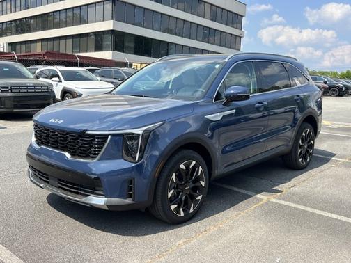 Midnight Lake Blue 2025 Kia Sorento EX