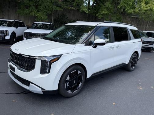 White 2026 Kia Carnival EX
