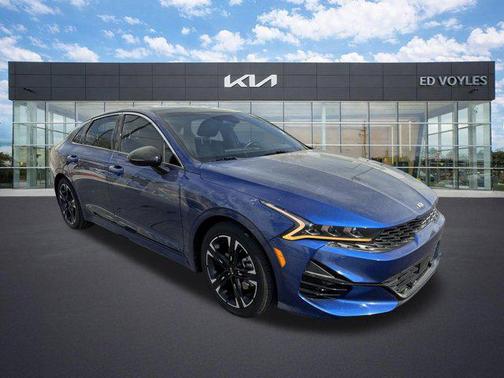 Sapphire Blue 2021 Kia K5 GT-Line