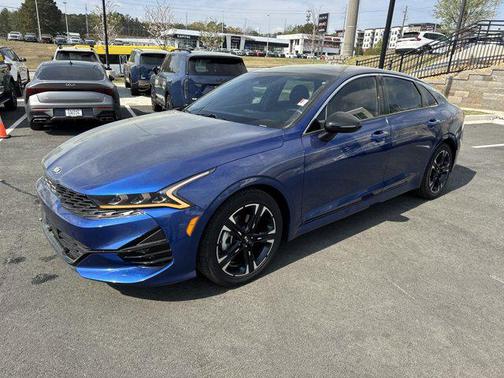 Sapphire Blue 2021 Kia K5 GT-Line