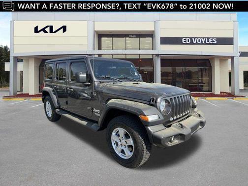 2018 Jeep Wrangler Unlimited Sport