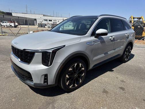 Wolf Gray 2025 Kia Sorento EX