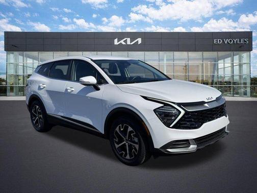Glacial White Pearl 2025 Kia Sportage EX