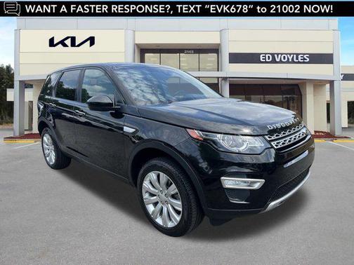 2016 Land Rover Discovery Sport HSE LUX