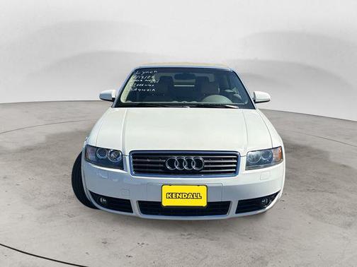 Arctic White 2003 Audi A4 1.8T Cabriolet