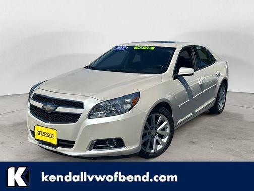 White Diamond Tricoat 2013 Chevrolet Malibu 2LT