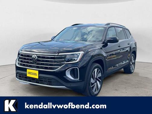 Deep Black Pearl 2026 Volkswagen Atlas 2.0T SE w/Technology 4MOTION