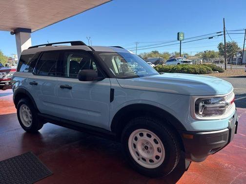 Blue 2025 Ford Bronco Sport Heritage
