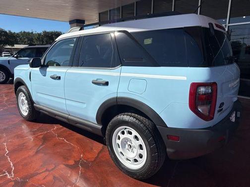 Blue 2025 Ford Bronco Sport Heritage