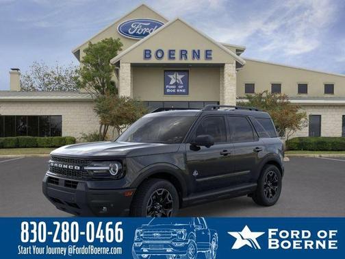 Shadow Black 2025 Ford Bronco Sport Outer Banks