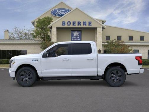 Oxford White 2025 Ford F-150 Lightning Flash