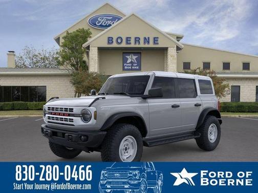 Avalanche Gray 2026 Ford Bronco Heritage Edition