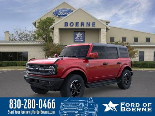 Ruby Red Metallic Tinted Clearcoat 2026 Ford Bronco Outer Banks