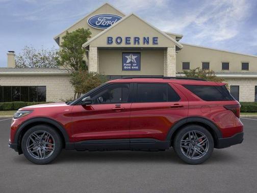 Red 2026 Ford Explorer ST-Line