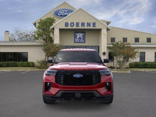 Red 2026 Ford Explorer ST-Line
