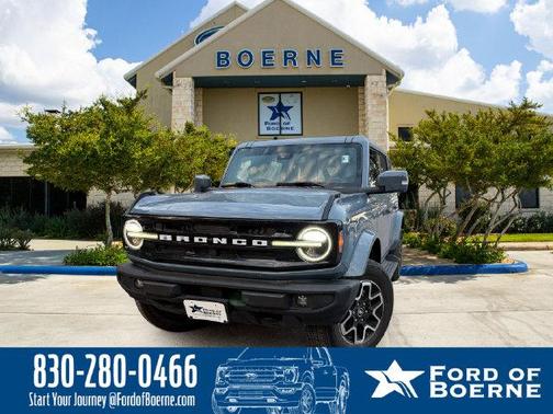 Azure Gray Metallic 2025 Ford Bronco Outer Banks