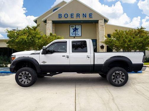 White Platinum Clearcoat Metallic 2015 Ford F-250 Platinum