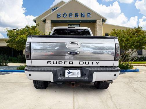 White Platinum Clearcoat Metallic 2015 Ford F-250 Platinum