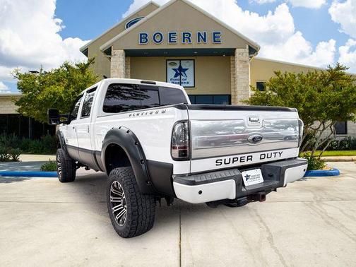 White Platinum Clearcoat Metallic 2015 Ford F-250 Platinum