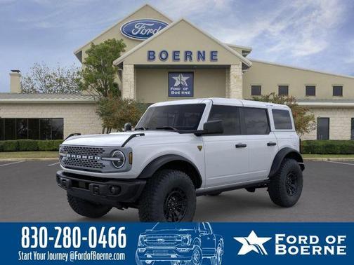 White 2026 Ford Bronco Badlands