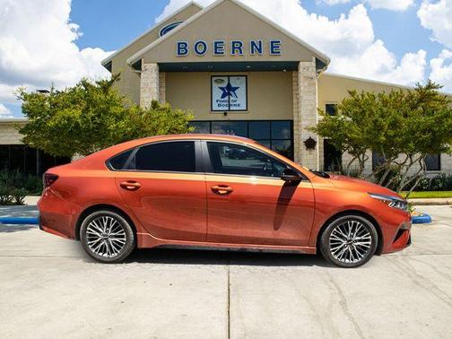 Fire Orange 2022 Kia Forte GT-Line