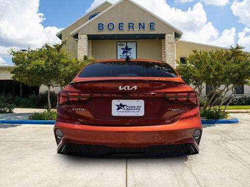 Fire Orange 2022 Kia Forte GT-Line