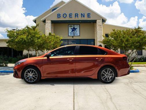 Fire Orange 2022 Kia Forte GT-Line