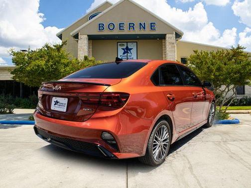 Fire Orange 2022 Kia Forte GT-Line