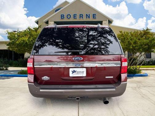 Red 2015 Ford Expedition EL
