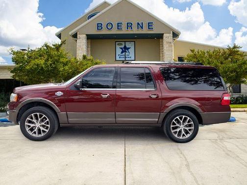 Red 2015 Ford Expedition EL