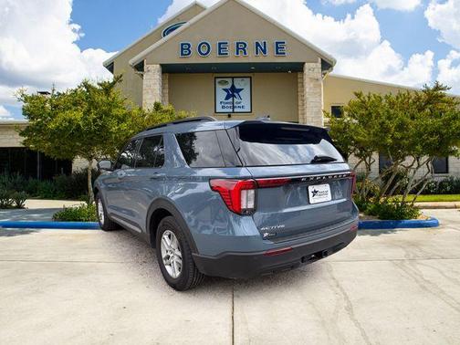 Vapor Blue Metallic 2025 Ford Explorer Active