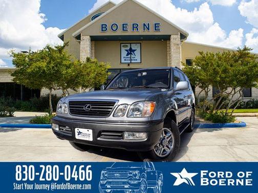 Silver 2001 Lexus LX 470 470
