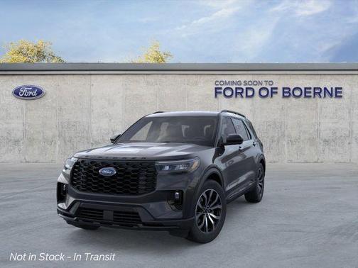 Agate Black Metallic 2026 Ford Explorer ST-Line