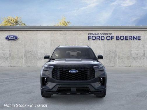 Agate Black Metallic 2026 Ford Explorer ST-Line